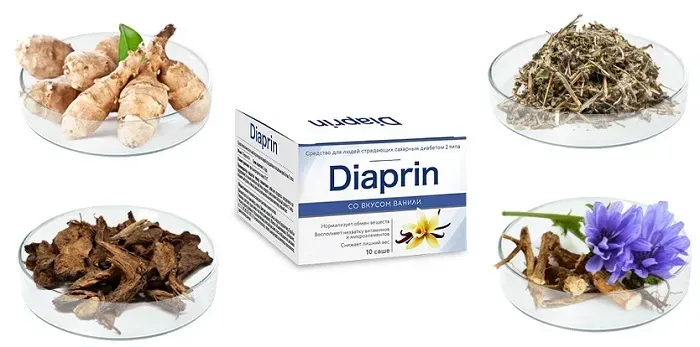 Glucoformin : komposisi hanya bahan-bahan alami.